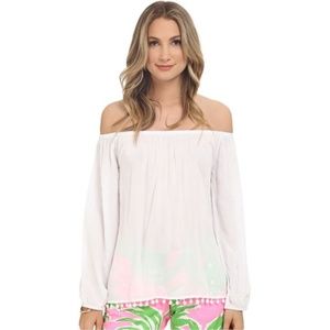 Lilly Pulitzer Enna Off The Shoulder Top